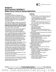 RH56D-PCI datasheet pdf Conexant