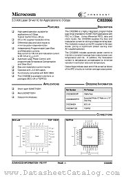 CX02066 datasheet pdf Conexant