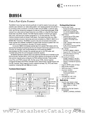 BT8954 datasheet pdf Conexant