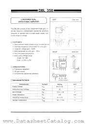 DBL358 datasheet pdf Daewoo Semiconductor
