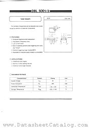 DBL5001 datasheet pdf Daewoo Semiconductor