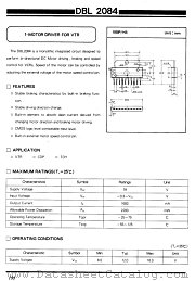 DBL2084 datasheet pdf Daewoo Semiconductor