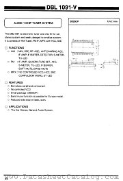 DBL1091-V datasheet pdf Daewoo Semiconductor