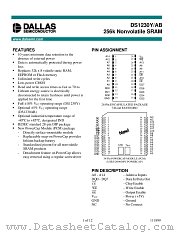 DS1230Y datasheet pdf Dallas Semiconductor