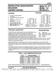 3D7502 SERIES datasheet pdf Data Delay Devices Inc