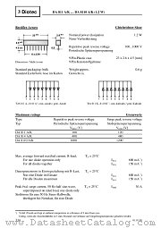 DA811A datasheet pdf Diotec Elektronische