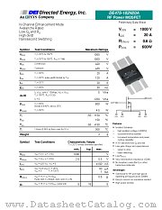 DE475-102N20A datasheet pdf Directed Energy