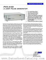 PVX-4150 datasheet pdf Directed Energy