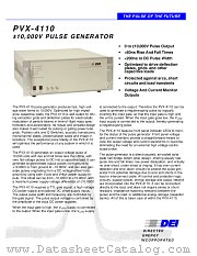 PVX-4110 datasheet pdf Directed Energy