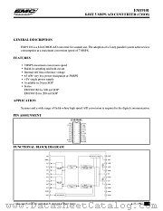EM19101 datasheet pdf ELAN Microelectronics