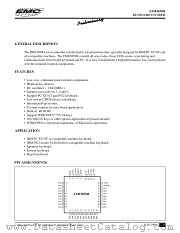 EM83050H datasheet pdf ELAN Microelectronics