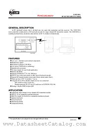 EM83100A datasheet pdf ELAN Microelectronics