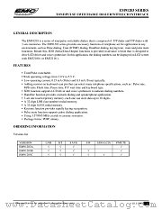 EM91203 SERIES datasheet pdf ELAN Microelectronics