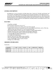 EM91210 SERIES datasheet pdf ELAN Microelectronics