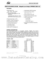 EN27LV010 datasheet pdf Eon Silicon Solution