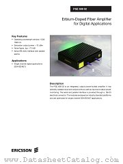 PGE60802 datasheet pdf Ericsson Microelectronics