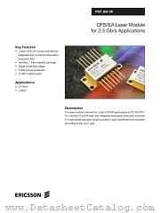 PGT20326 datasheet pdf Ericsson Microelectronics