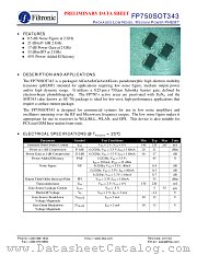 FP750SOT343 datasheet pdf Filtronic