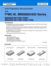 MB89857 datasheet pdf Fujitsu Microelectronics