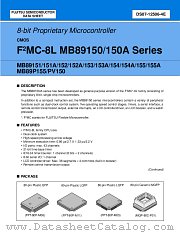 MB89153 datasheet pdf Fujitsu Microelectronics