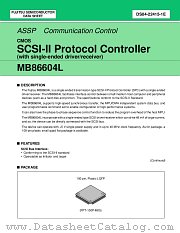 MB86604L datasheet pdf Fujitsu Microelectronics