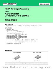 MB40C568H datasheet pdf Fujitsu Microelectronics