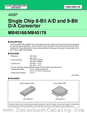 MB40178 datasheet pdf Fujitsu Microelectronics