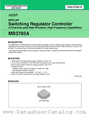MB3785A datasheet pdf Fujitsu Microelectronics