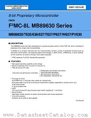 MB89637 datasheet pdf Fujitsu Microelectronics