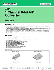 MB40528 datasheet pdf Fujitsu Microelectronics