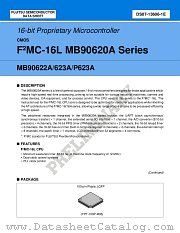 MB90623A datasheet pdf Fujitsu Microelectronics