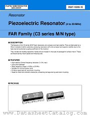 FAR FAMILY (C3 SERIES M/N TYPE) datasheet pdf Fujitsu Microelectronics