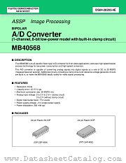 MB40568 datasheet pdf Fujitsu Microelectronics