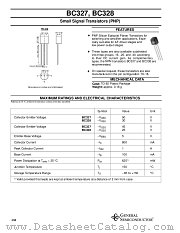 BC328 datasheet pdf General Semiconductor
