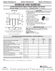 G2SBA60 datasheet pdf General Semiconductor