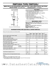 RMPG06D datasheet pdf General Semiconductor