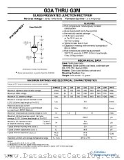 G3J datasheet pdf General Semiconductor