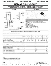 NSF8JT datasheet pdf General Semiconductor