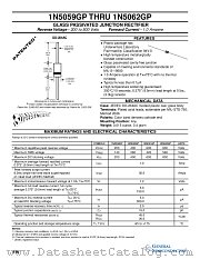 1N5059GP datasheet pdf General Semiconductor