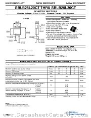 SBLB25L20CT datasheet pdf General Semiconductor