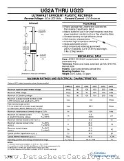 UG2A datasheet pdf General Semiconductor