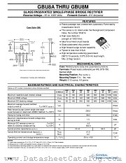 GBU8K datasheet pdf General Semiconductor