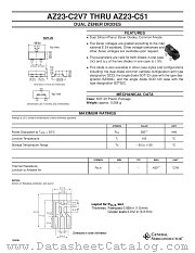 AZ23-C27 datasheet pdf General Semiconductor