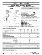 GI2403 datasheet pdf General Semiconductor