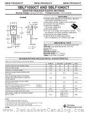 SBLF1030CT datasheet pdf General Semiconductor