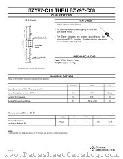 BZY97-C68 datasheet pdf General Semiconductor