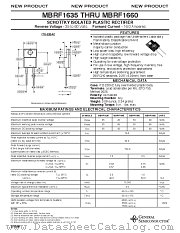 MBRF1645 datasheet pdf General Semiconductor