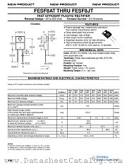FESF8JT datasheet pdf General Semiconductor