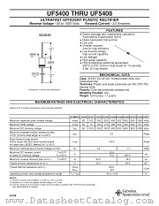UF5400 datasheet pdf General Semiconductor
