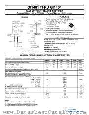 GI1404 datasheet pdf General Semiconductor